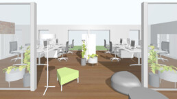 Innovative Büroraumplanung Arbeitsplatzkonzept Orgeda GmbH